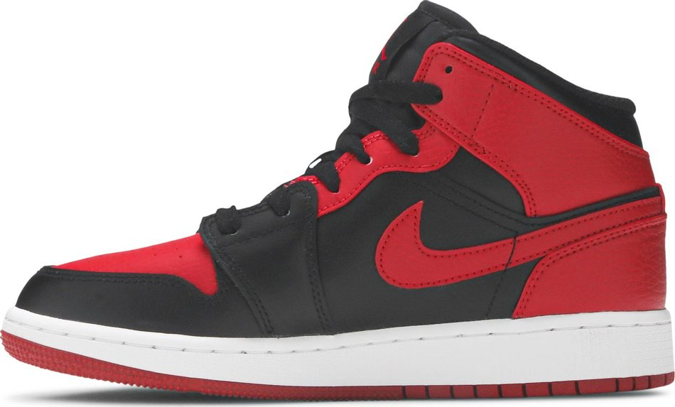 Air Jordan 1 Mid GS 'Banned' 554725-074