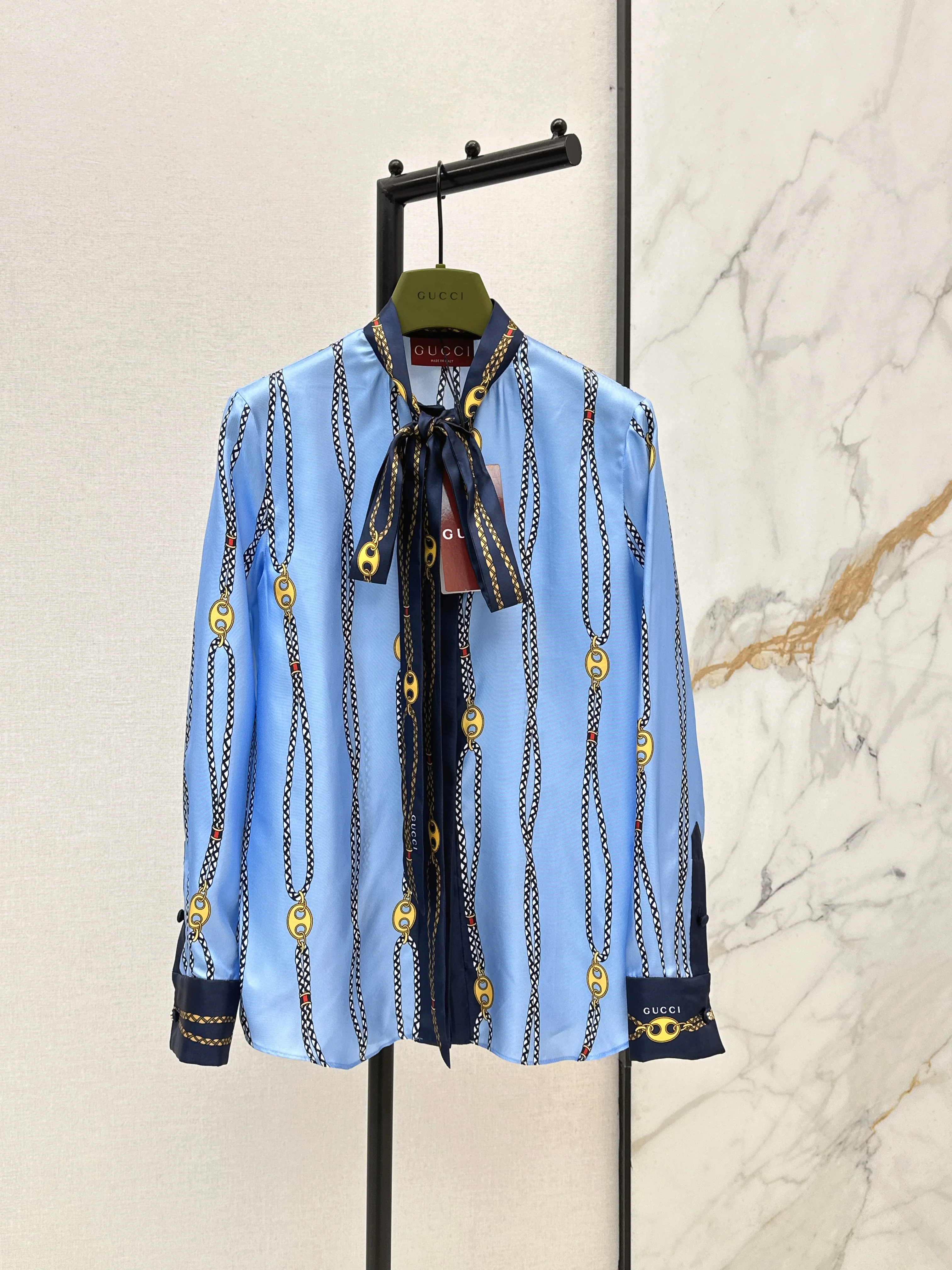 Guc NEW print silk shirts