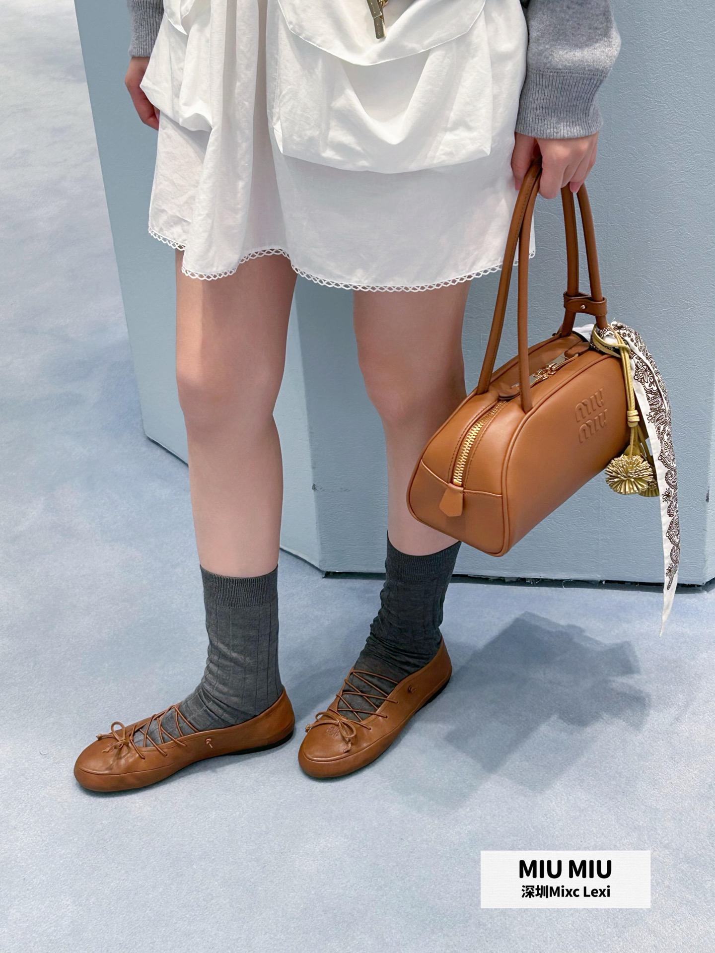 Miu New Ballet flat shoes