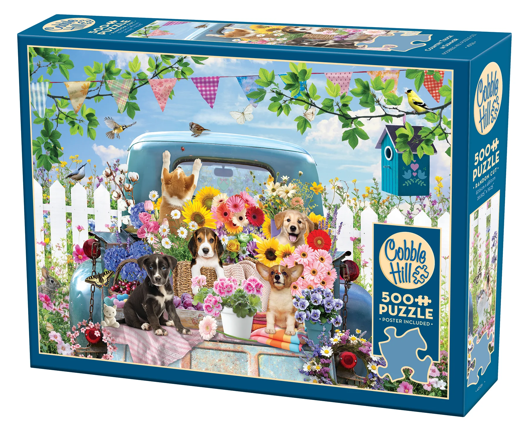 Country Truck in Summer | 500 Piece | AI Assistance