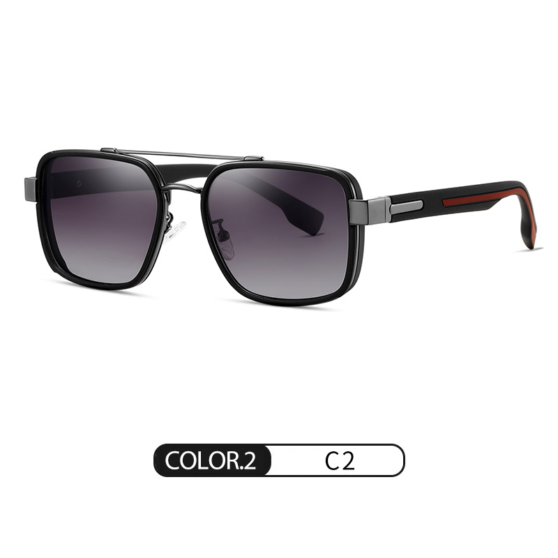Custom Logo Square Pilot Sunglasses