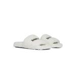 Balenciaga Furry Slide White 654261W2DO19906