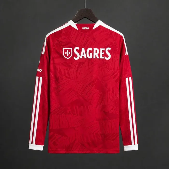 SL Benfica Home Long Sleeve Jersey Fan Version 26/27