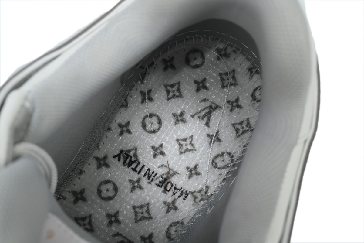 Pkkicks God Batch LOUIS VUITTON Trainer White ash
