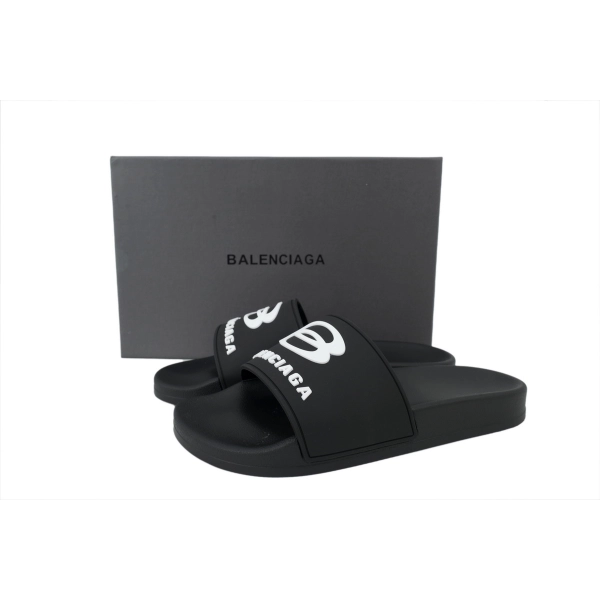 Balenciaga Pool Slide Balck