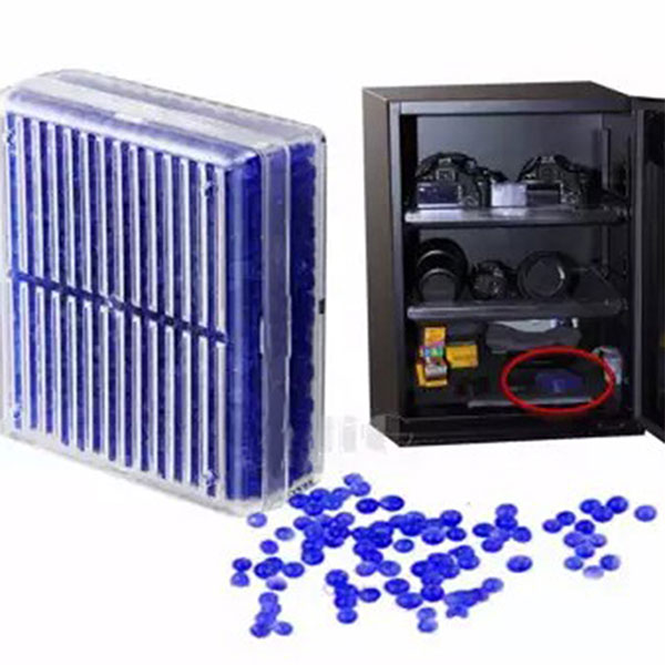 Blue Silica Gel Desiccant Box, Anti-Moisture Moisture Absorber for Wardrobe, Shoe Cabinet, Camera & Drone Storage