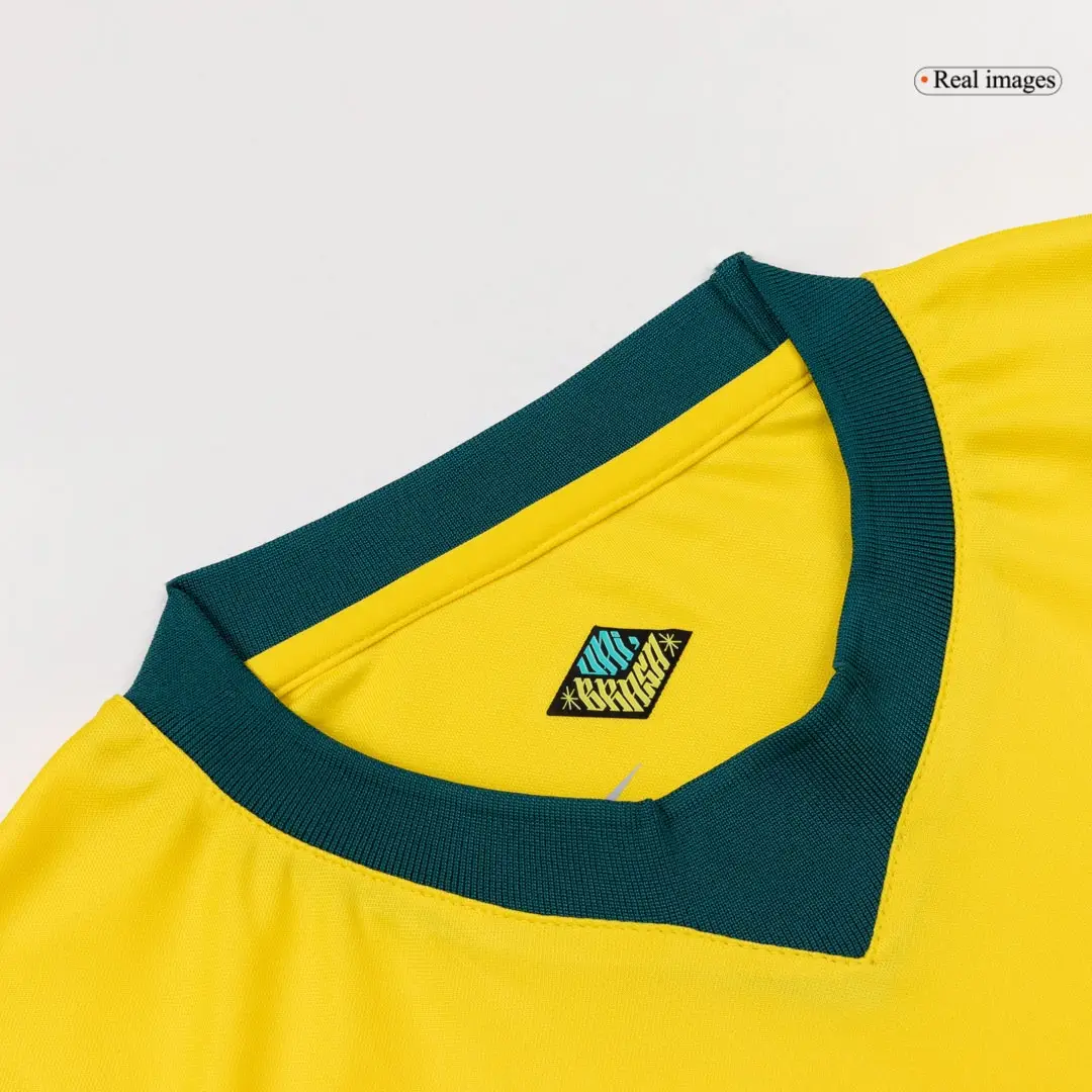 JOÃO PEDRO #22 Brazil Home Soccer Jersey 2026 World Cup