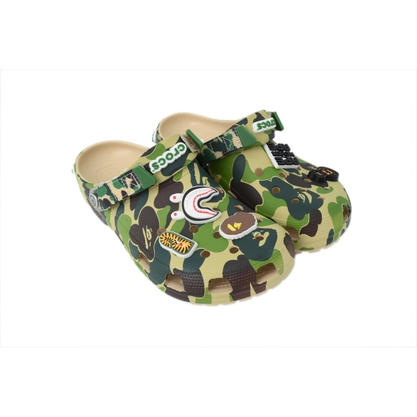 BAPE x Crocs Classic Clog 'ABC Camo - green'