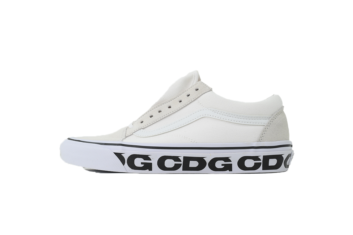Comme des Garçons x Vans OG Old Skool LX 'Sidewall - White' VN0A4P3XQLZ