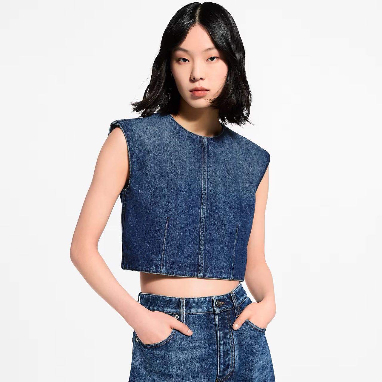 Loui New denim vest