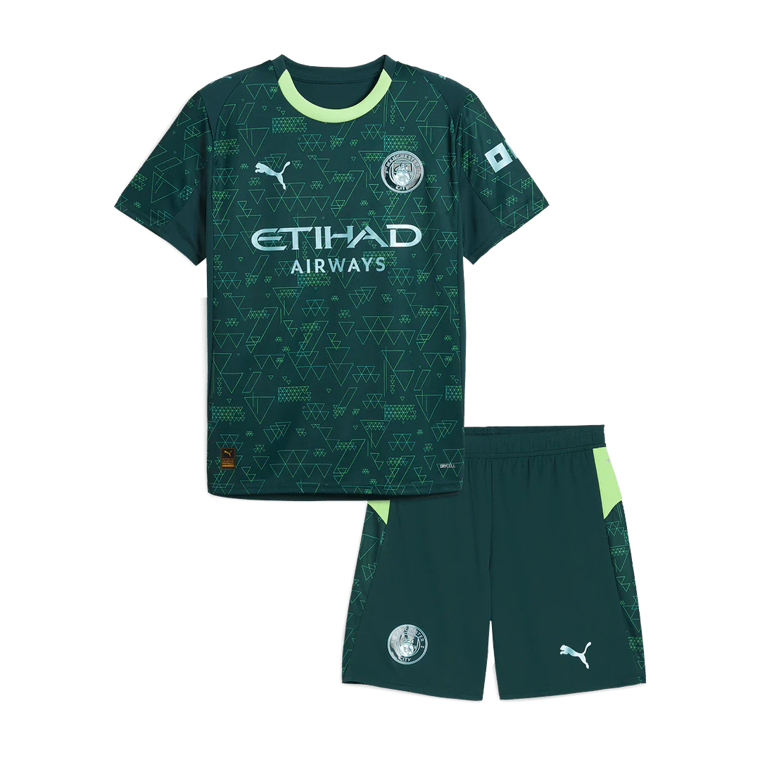 Manchester City Kid‘s EA SPORTS FC Kit - Jersey+Shorts 2025/26