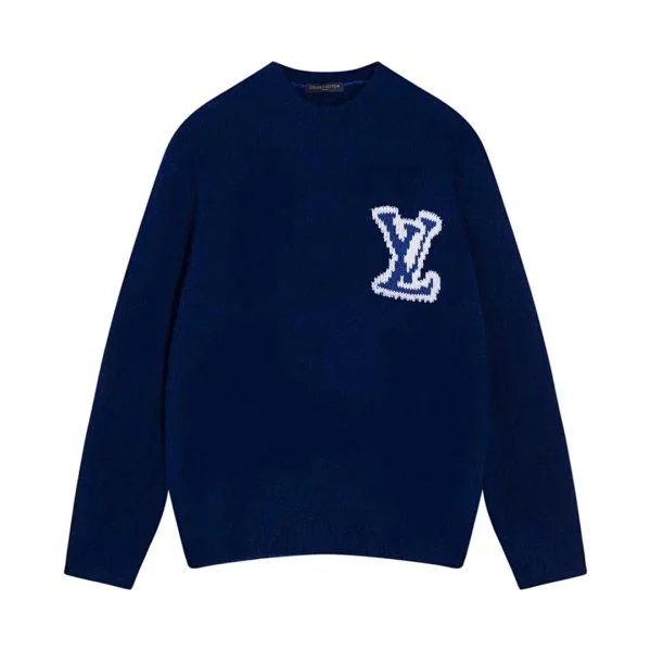 Multi-Color Louis Vuitton Monogram Crewneck Sweater Combination Link