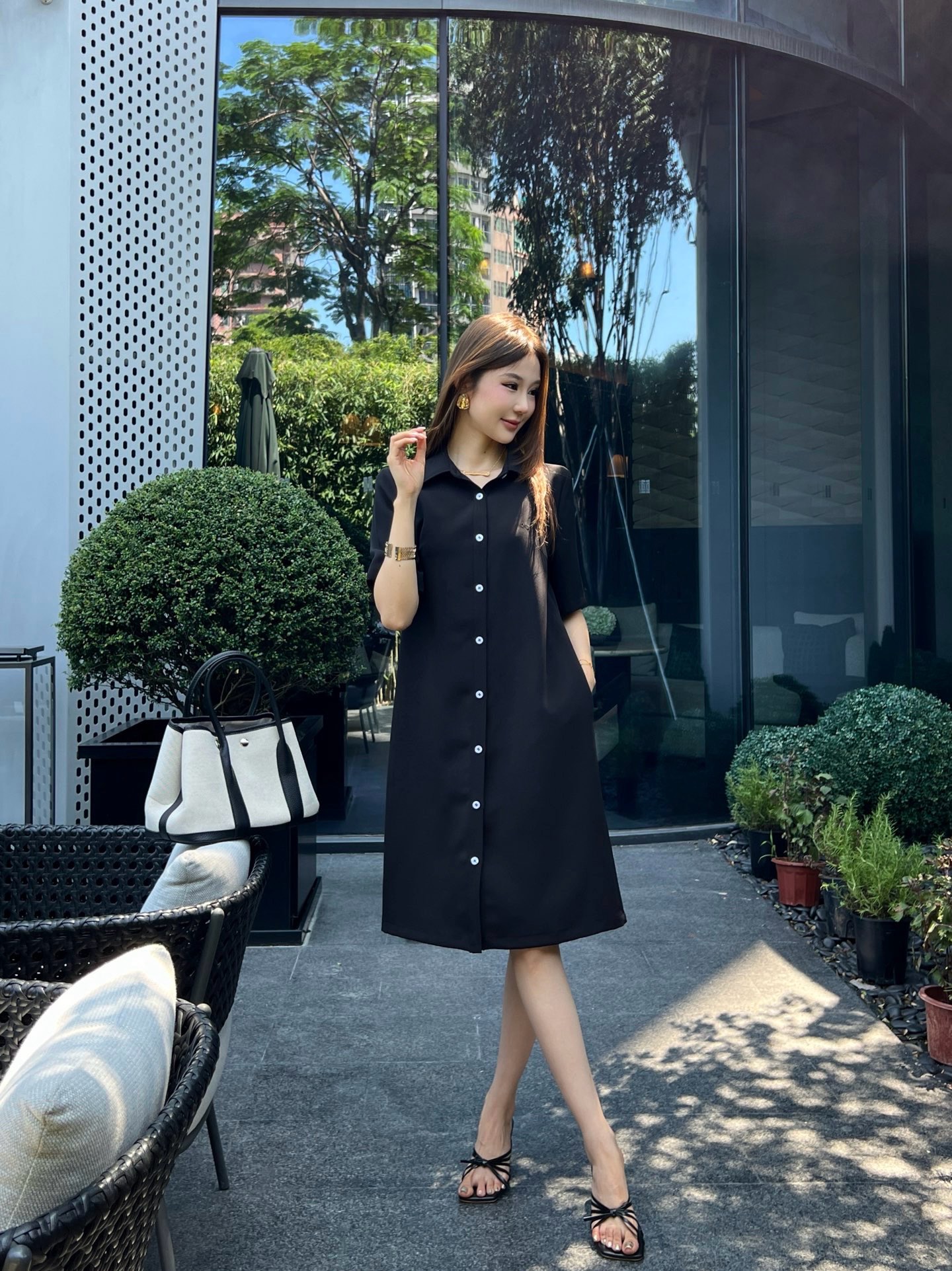 Celi New color-block dress