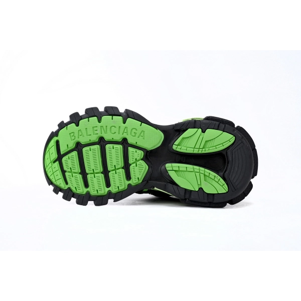 Balenciaga Track 2 Sneaker Black Green 568614 W2GN3 1086