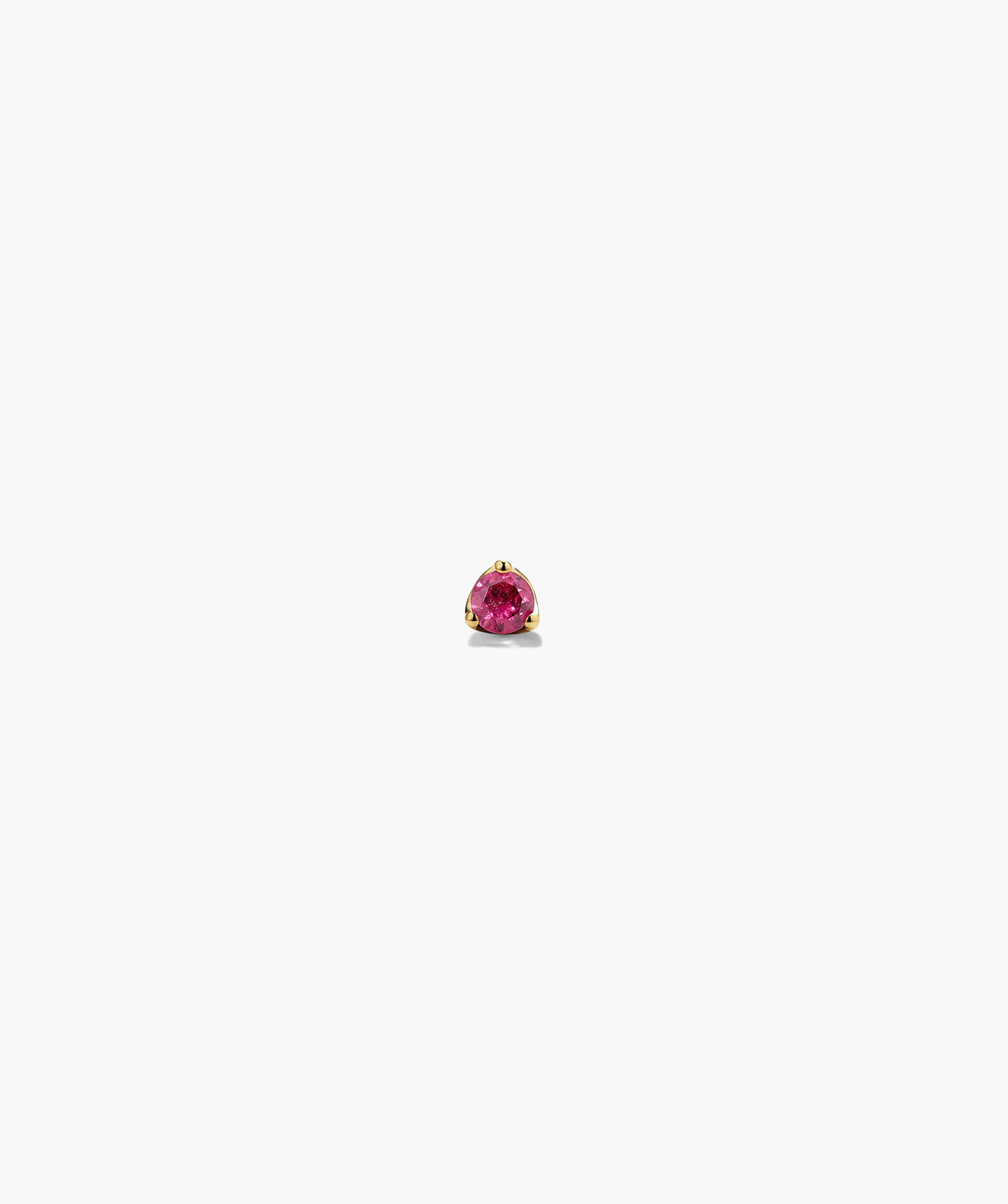 Piercing Studio - Single Gemstone Mini Flat Back Stud