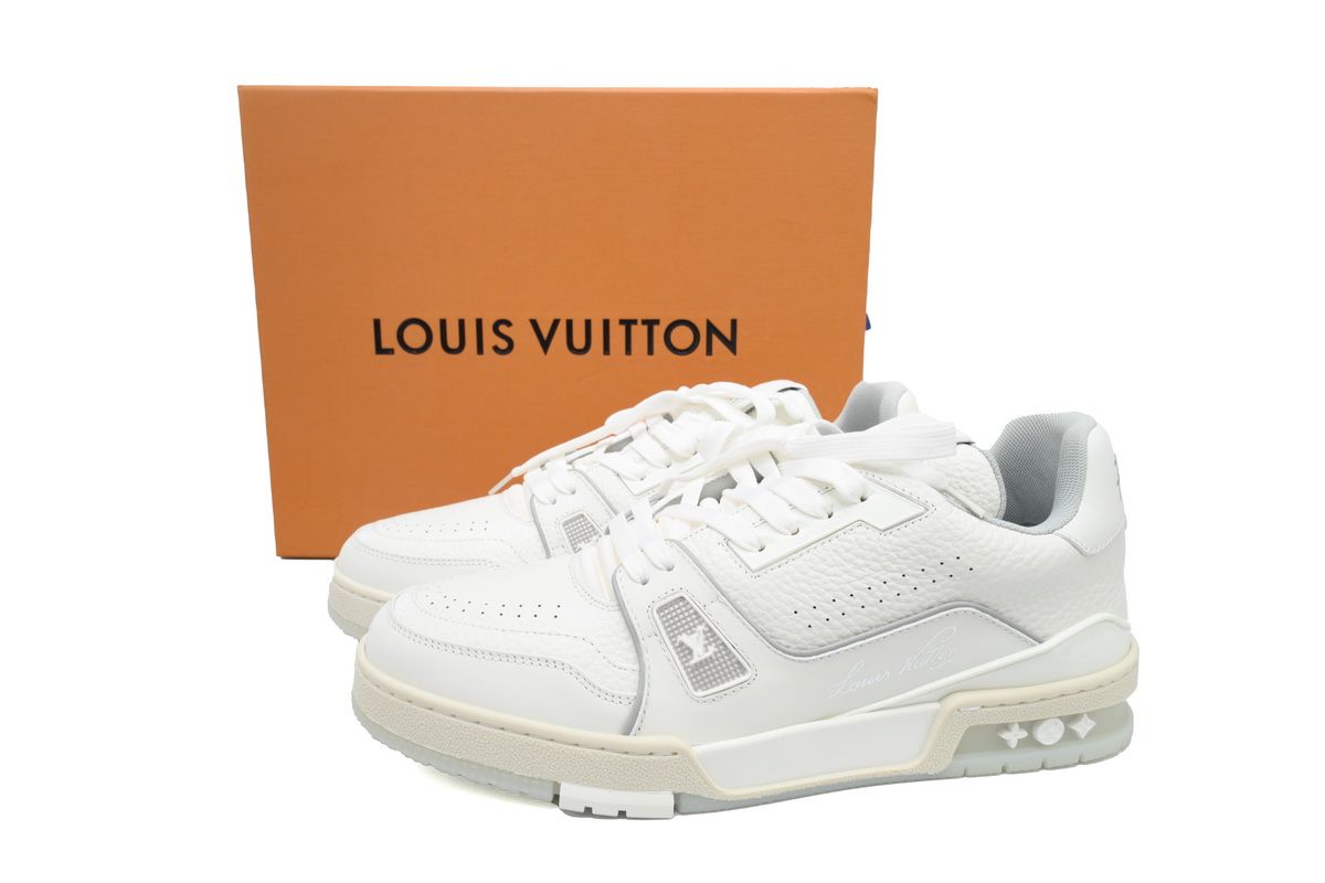 Pkkicks God Batch Louis Vuitton Trainer White