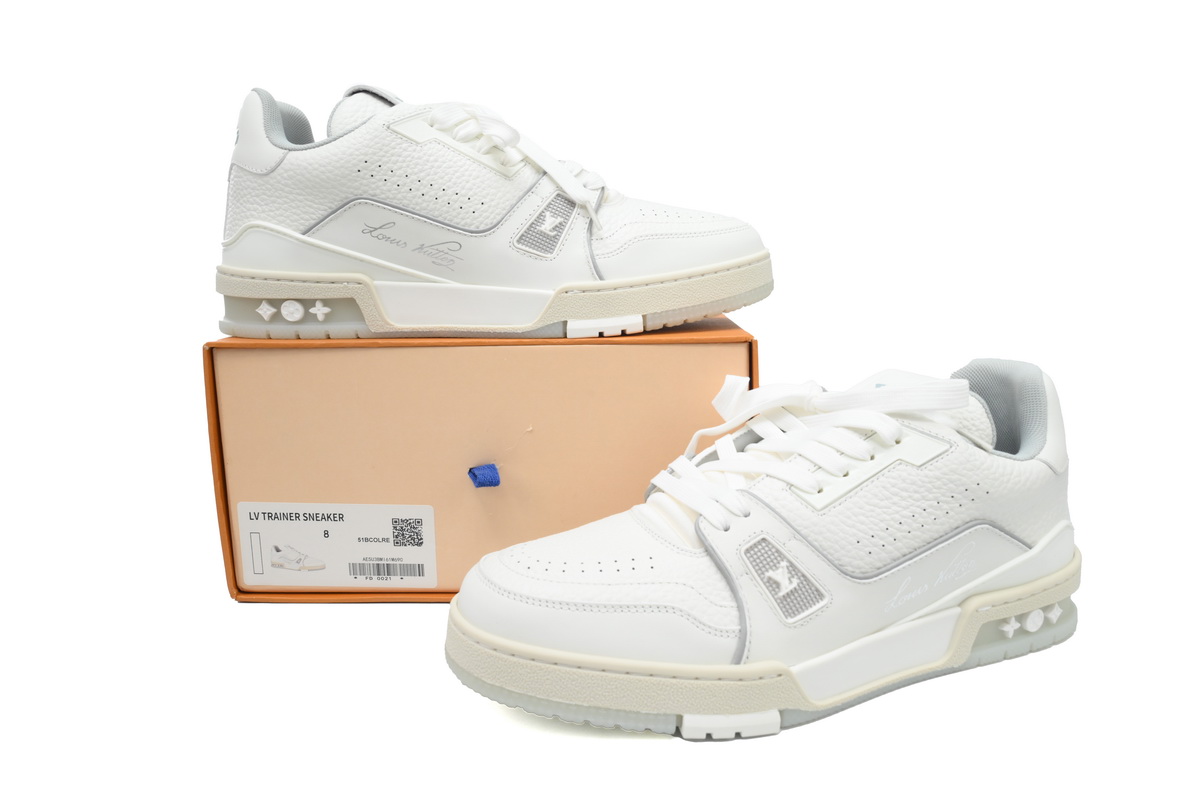 Pkkicks God Batch Louis Vuitton Trainer White