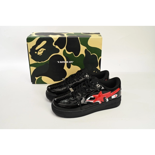 A Bathing Ape Bape Sta Low Shark Black