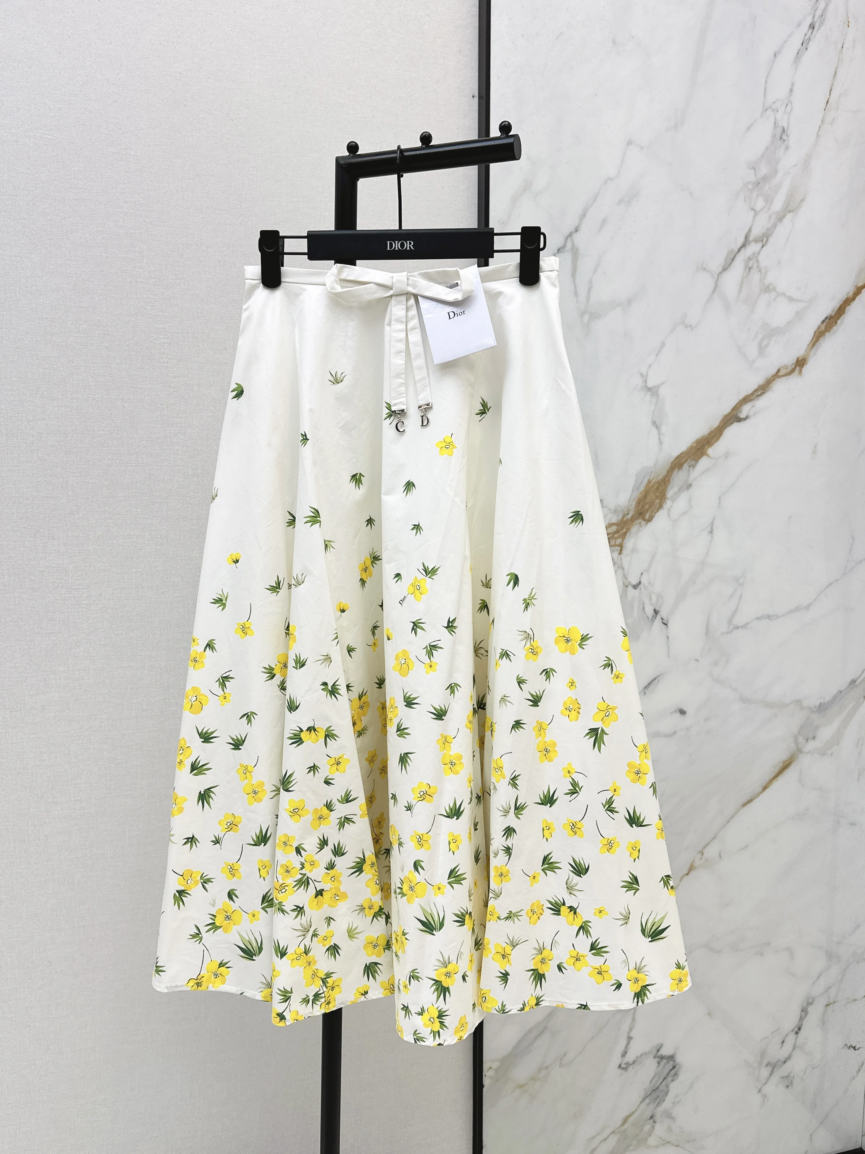 CD NEW flower print pleated skirts