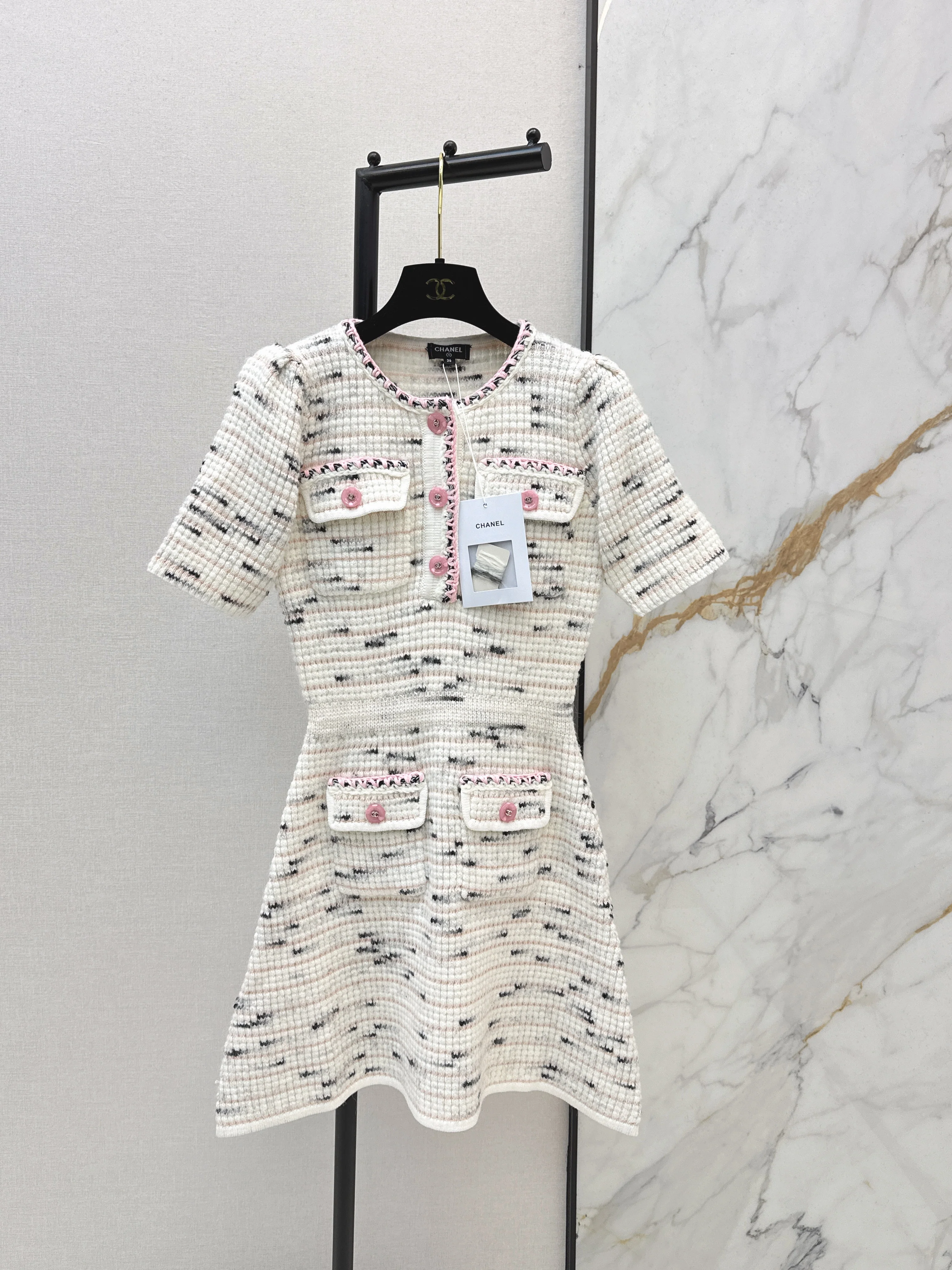 Chan NEW floral yarn dress