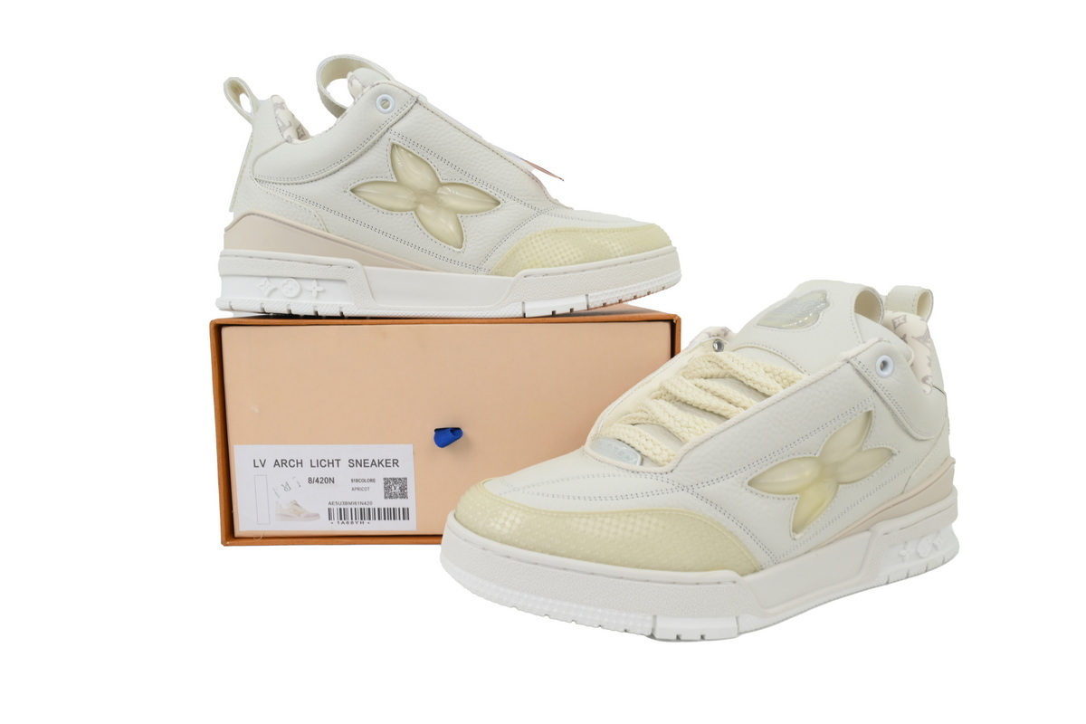 Pkkicks God Batch LOUIS VUITTON all white