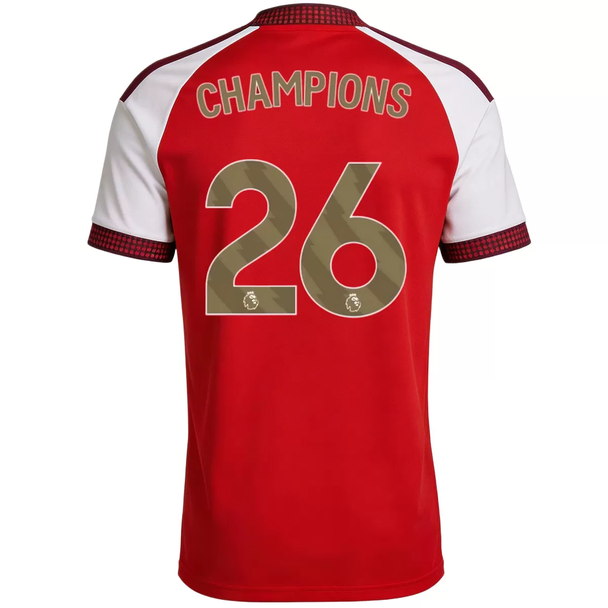 CHAMPIONS #26 Arsenal Home Jersey Fan Version 26/27