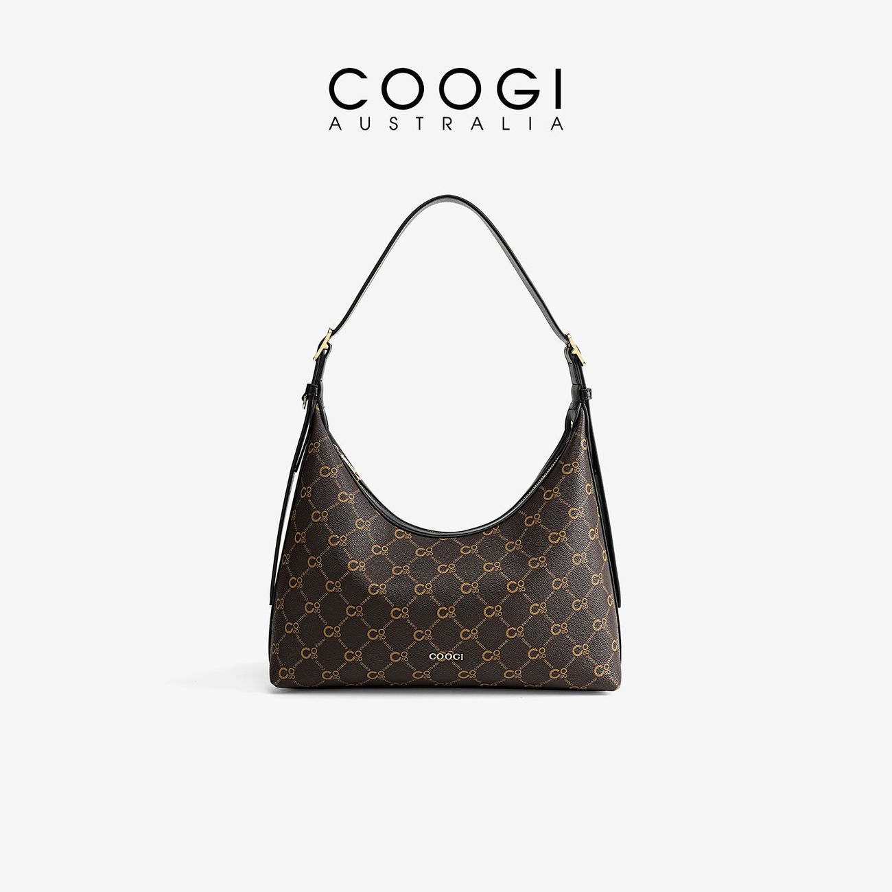 [COOGI] Bag 2026 New Presbydered Shoulder Bag Crossbody Bag Commuter Underarm Bag Handbag Women's Birthday Gift