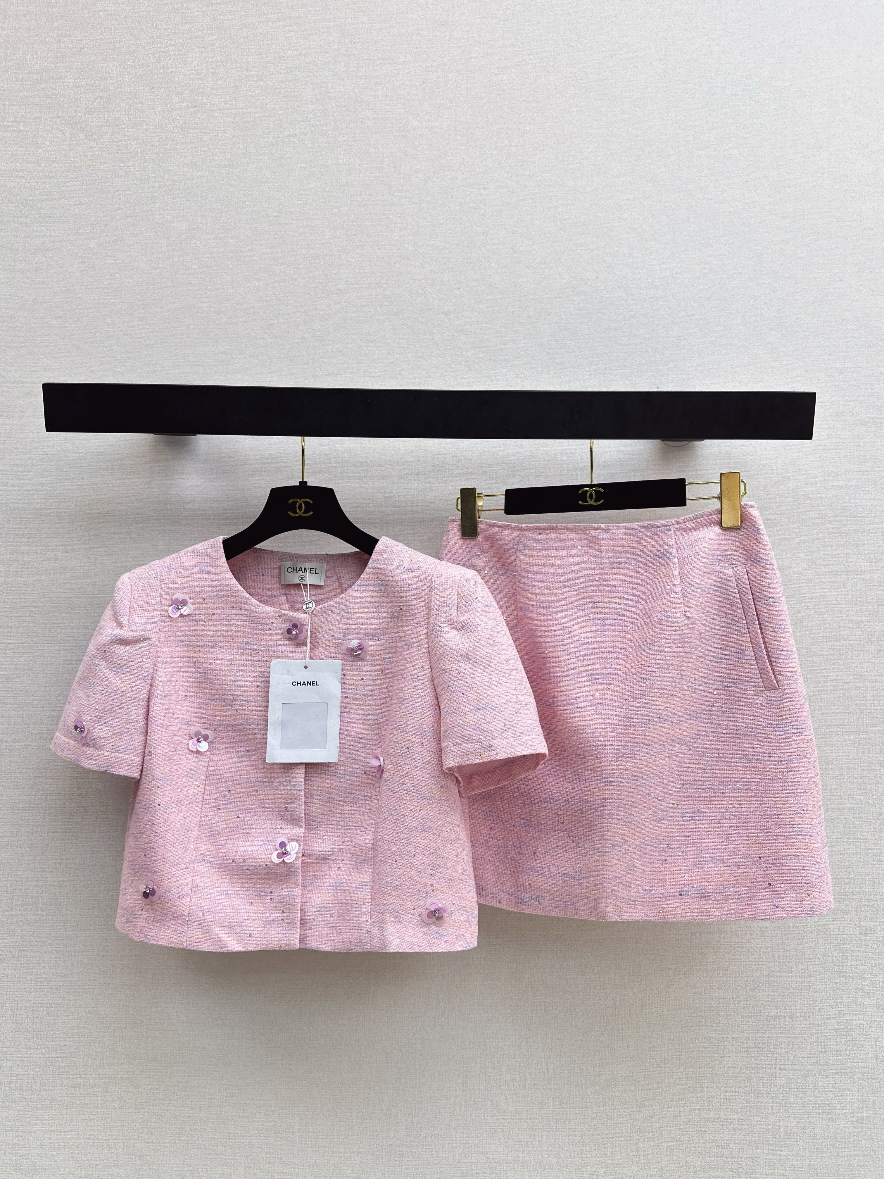 Chan NEW tweed outfit sets