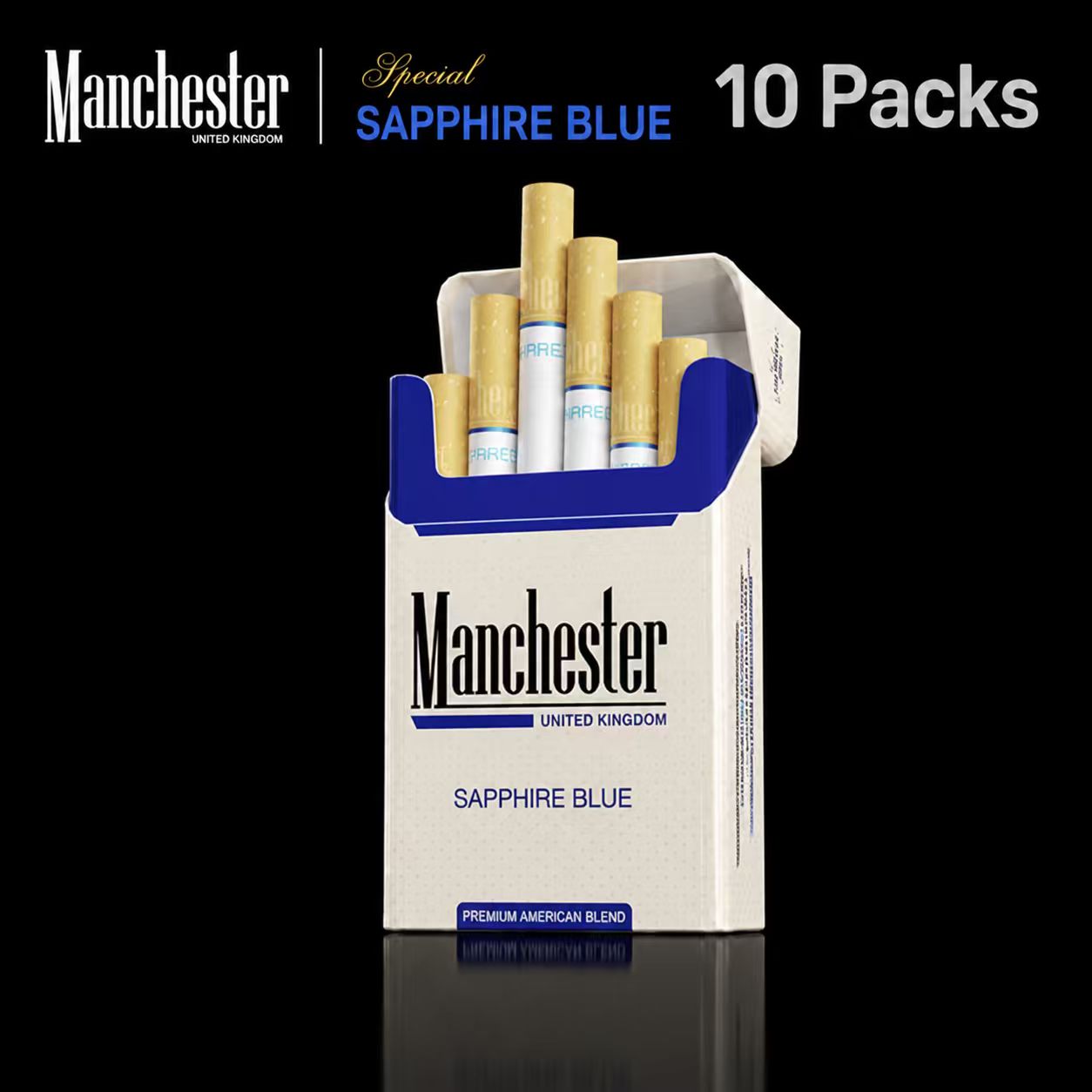 Manchester Sapphire Blue