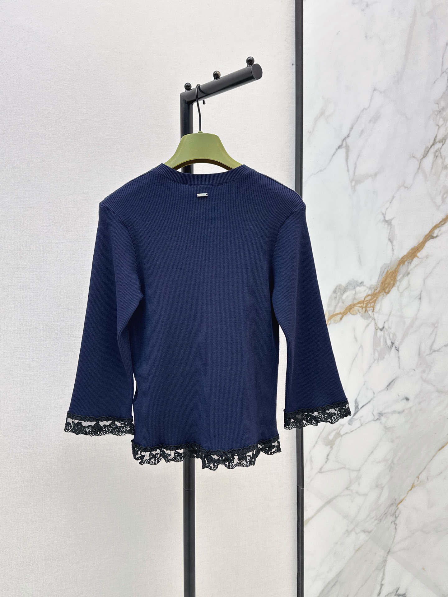 Guc New Lace-Panel Knit Top