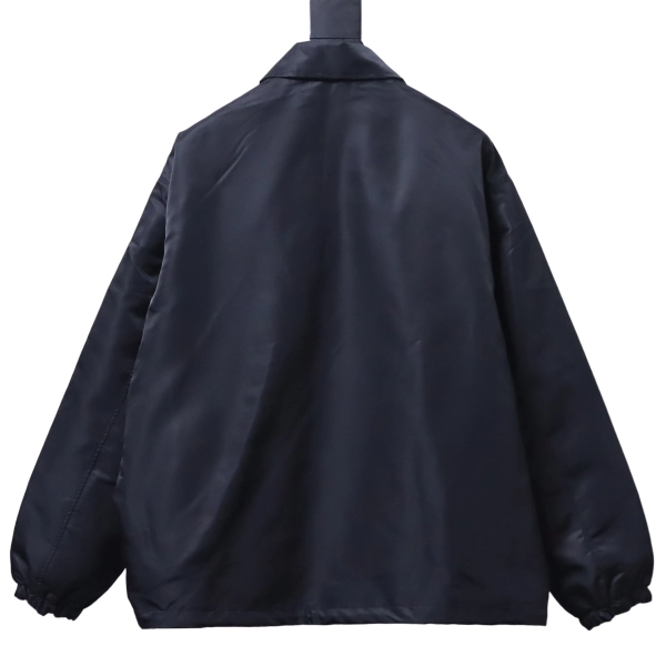 Balenciaga Clothes  BLCG 26SS NBA Co-Branded Waterproof Nylon Collared Coach Jacket
