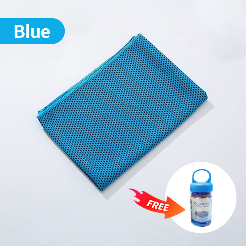 🎉Buy 1 Get 1 Free-Limited Sale🔥Cold Sweat Towel You Can Use Anywhere, Anytime! Reusable Soft Absorbent Cooling Portable