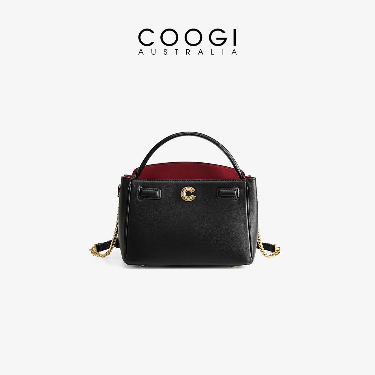 [COOGI] Women Bag 2026 New Crossbody Bag Light Luxury Commuter Large Capacity Bag Women Shoulder Handbag Gift