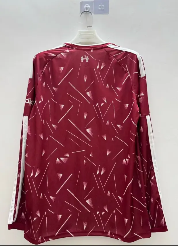 Liverpool Home Long Sleeve Jersey Fan Version 26/27 1:1 Thai Quality
