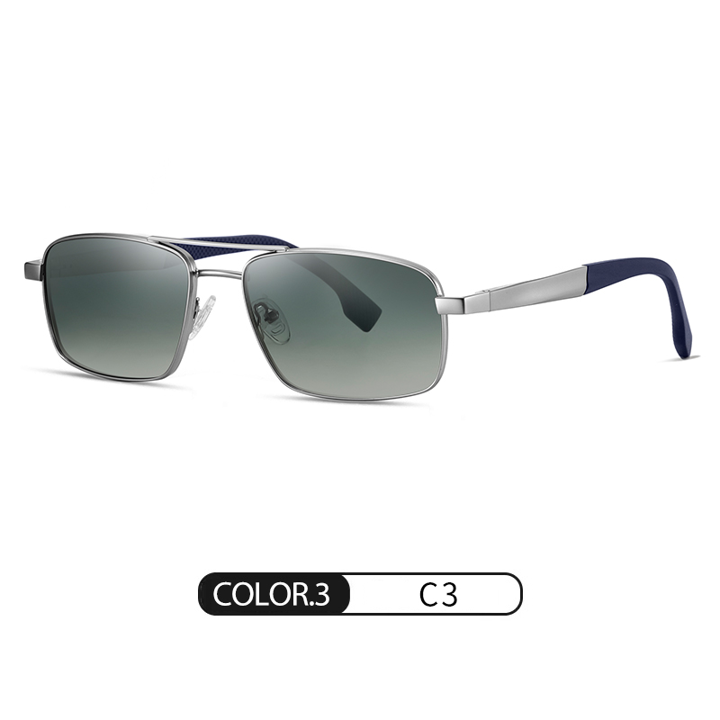 Retro Metal Square Pilot Sunglasses