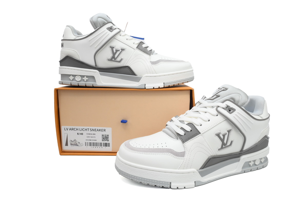 Pkkicks God Batch LOUIS VUITTON Trainer White ash