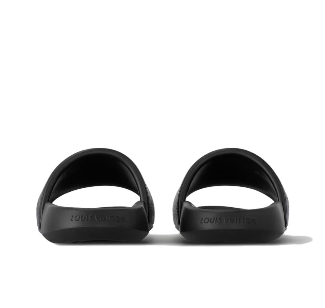 Pkkicks God Batch Louis Vuitton Waterfront Mule 'Black Monogram'