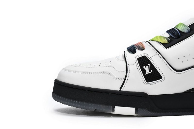 Pkkicks God Batch LOUIS VUITTON Trainer Black White 1A9ADA
