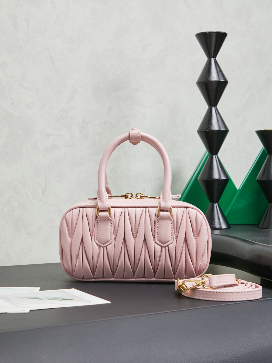 Miu New Mini Bowling Bag