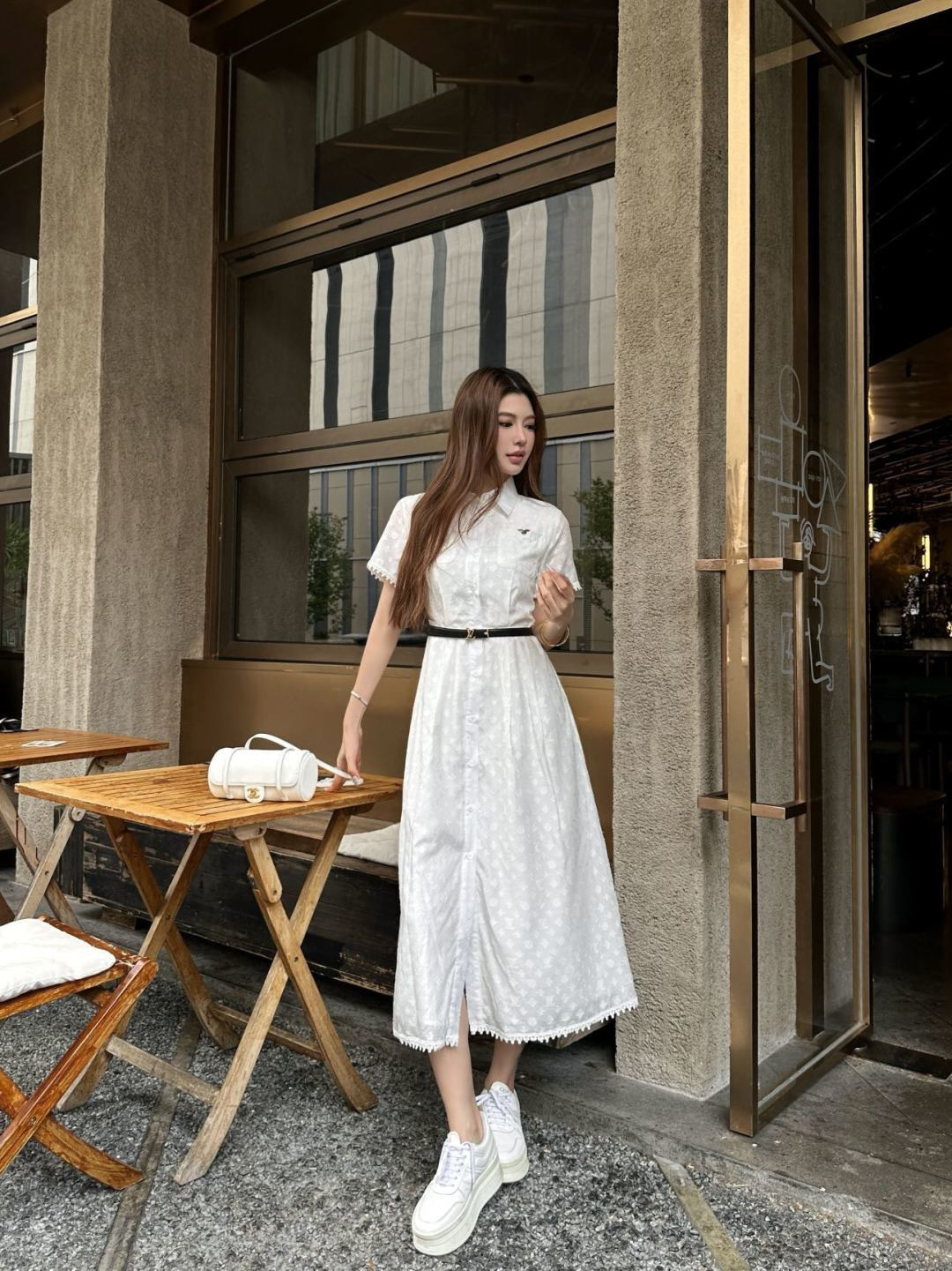 Louis New jacquard dress