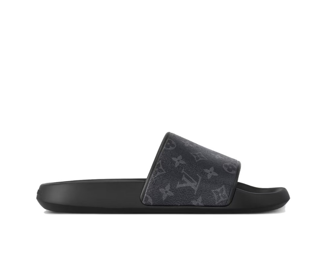 Pkkicks God Batch Louis Vuitton Waterfront Mule 'Black Monogram'
