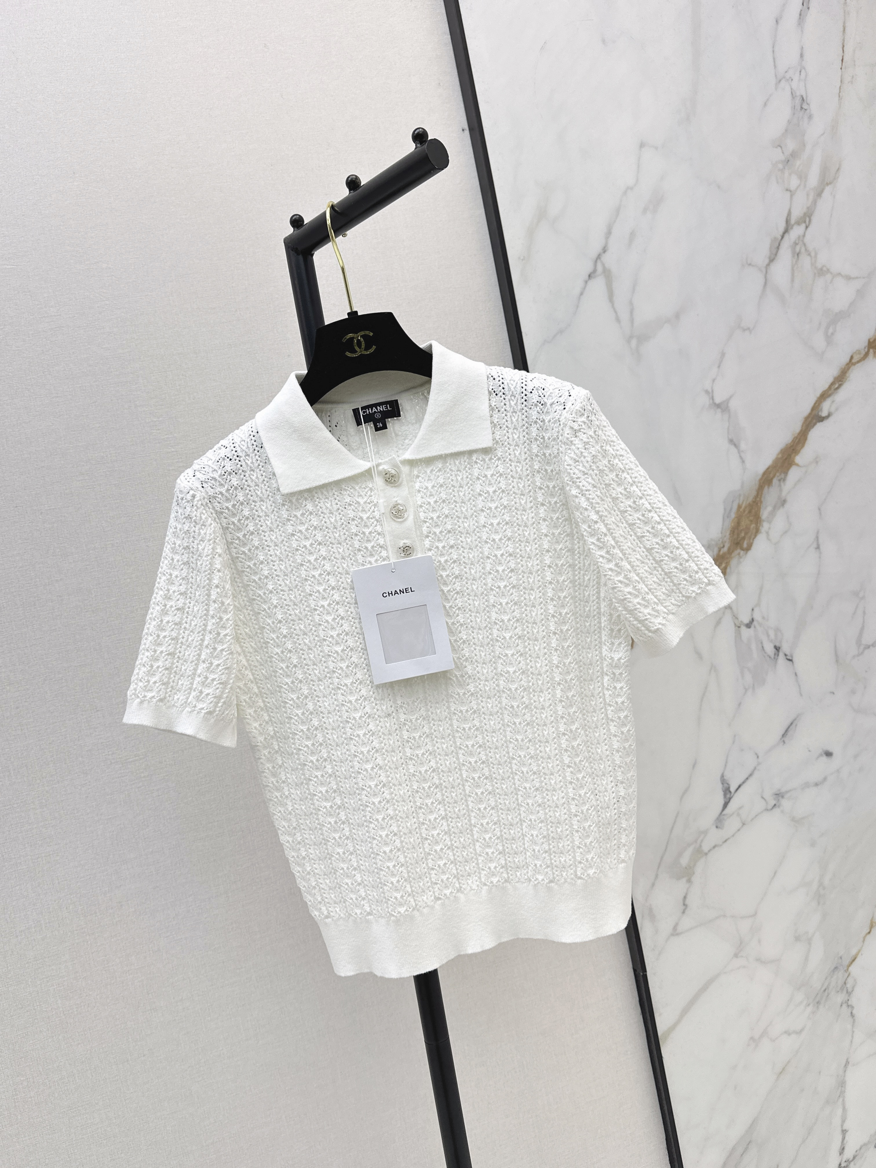 Chan New Jacquard knitwear