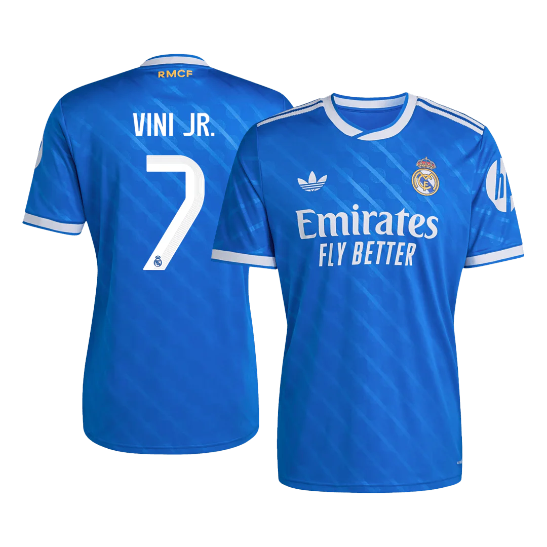 VINI JR. #7 Real Madrid Third Away Soccer Jersey 2025/26