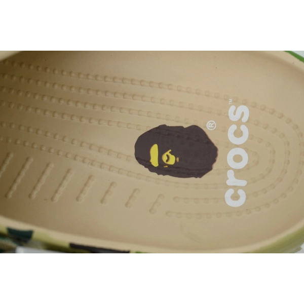 BAPE x Crocs Classic Clog 'ABC Camo - green'