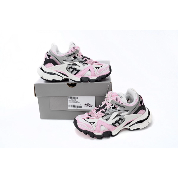 Balenciaga Track 2 Sneaker Pink White15 568615 W3AE2 5291