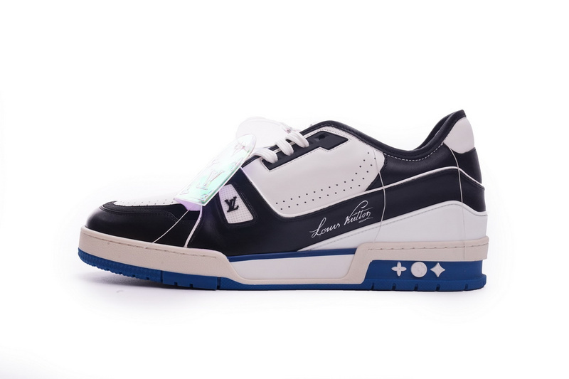 Pkkicks God Batch LOUIS VUITTON Trainer Black Blue GO1220