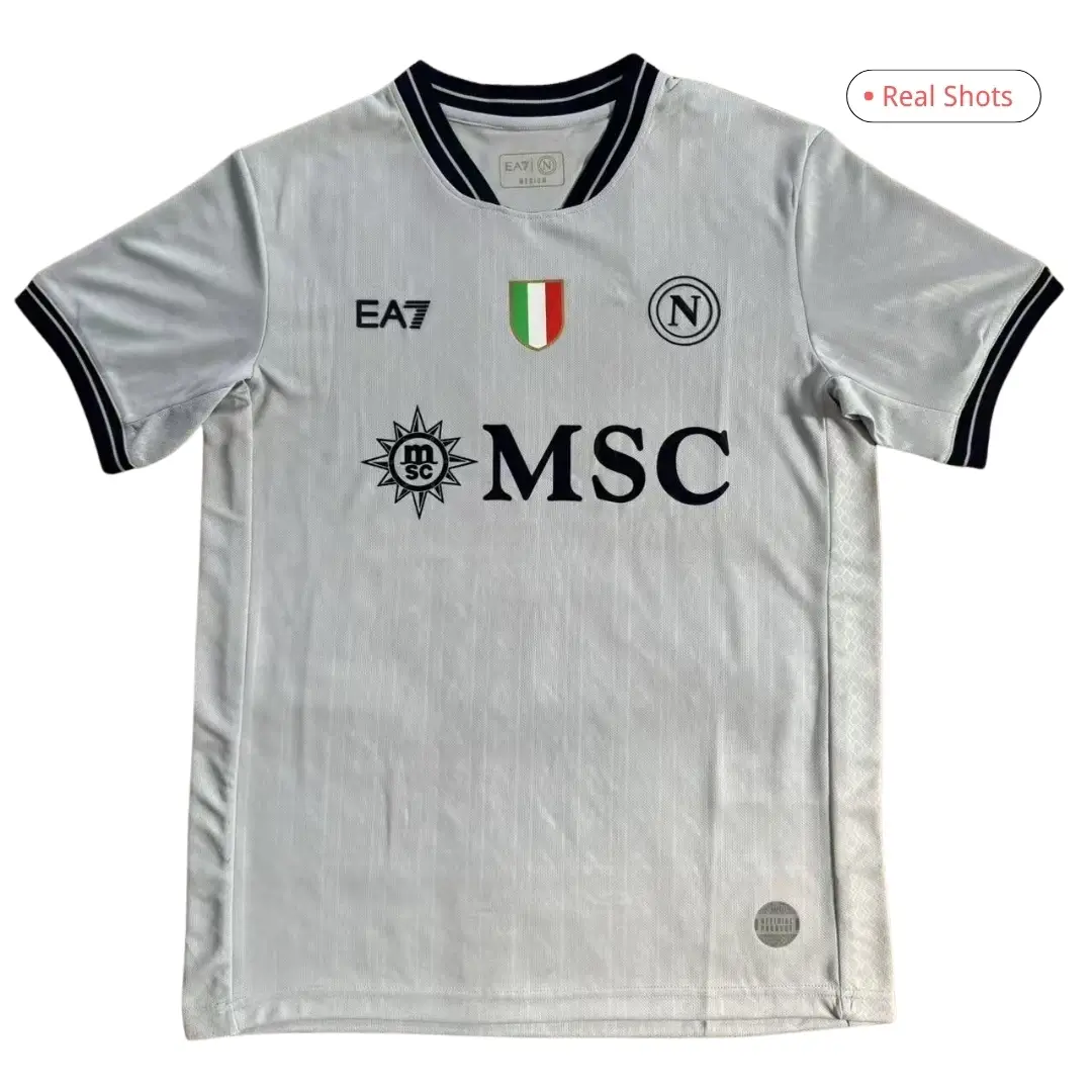 Napoli Goalkeeper Soccer Jersey 2025/26 White