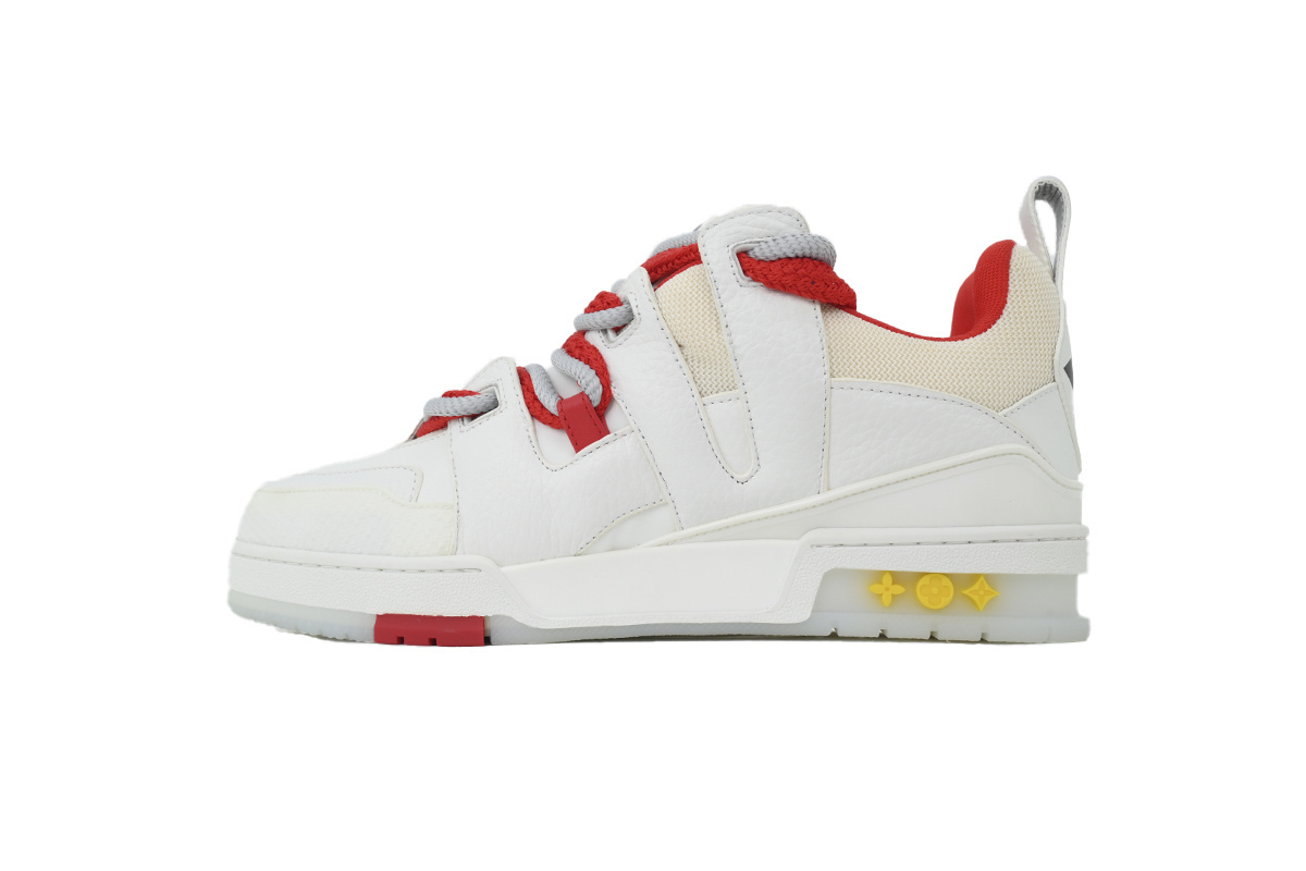 Pkkicks God Batch LOUIS VUITTON White And Red Flowers