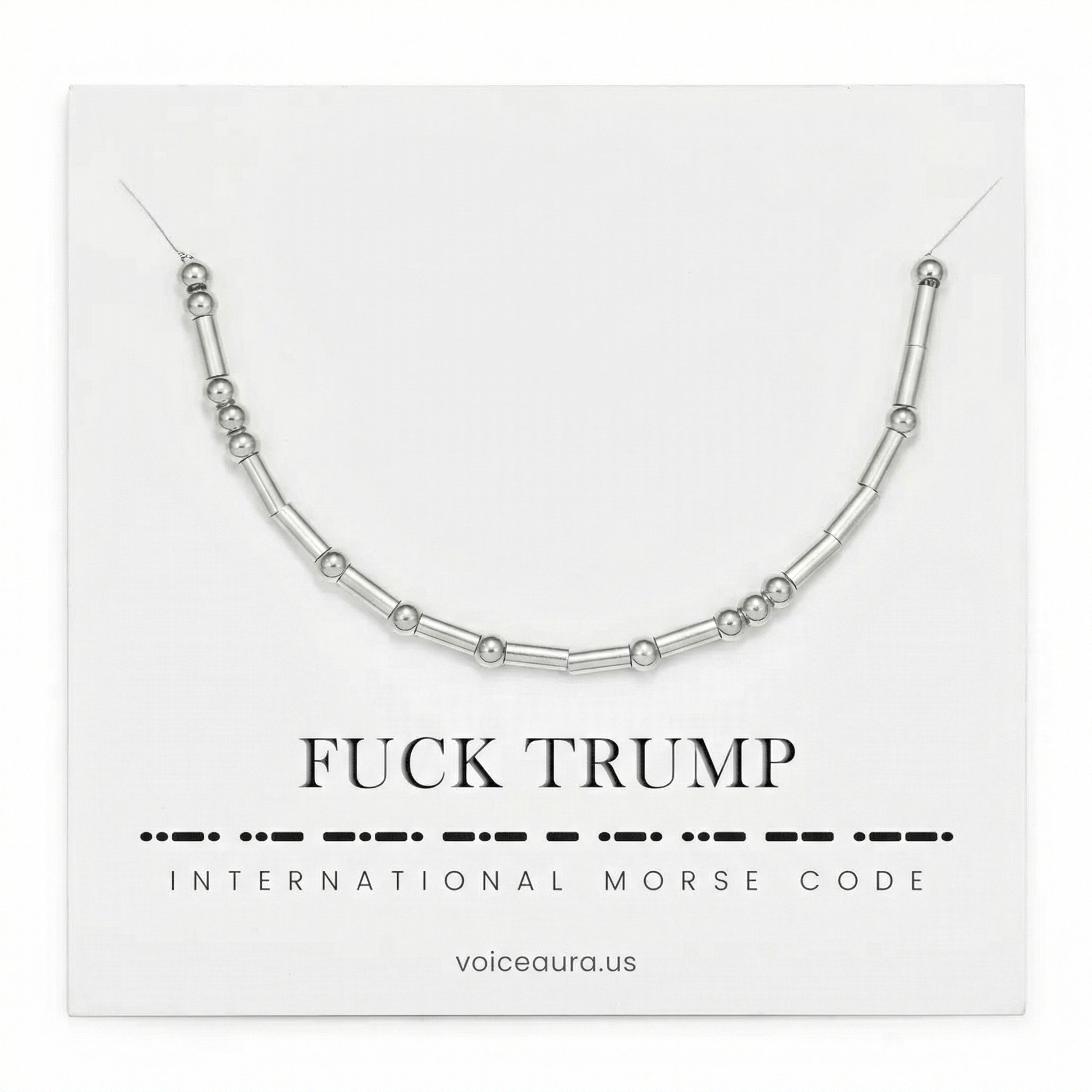 Fuck Trump - Necklace