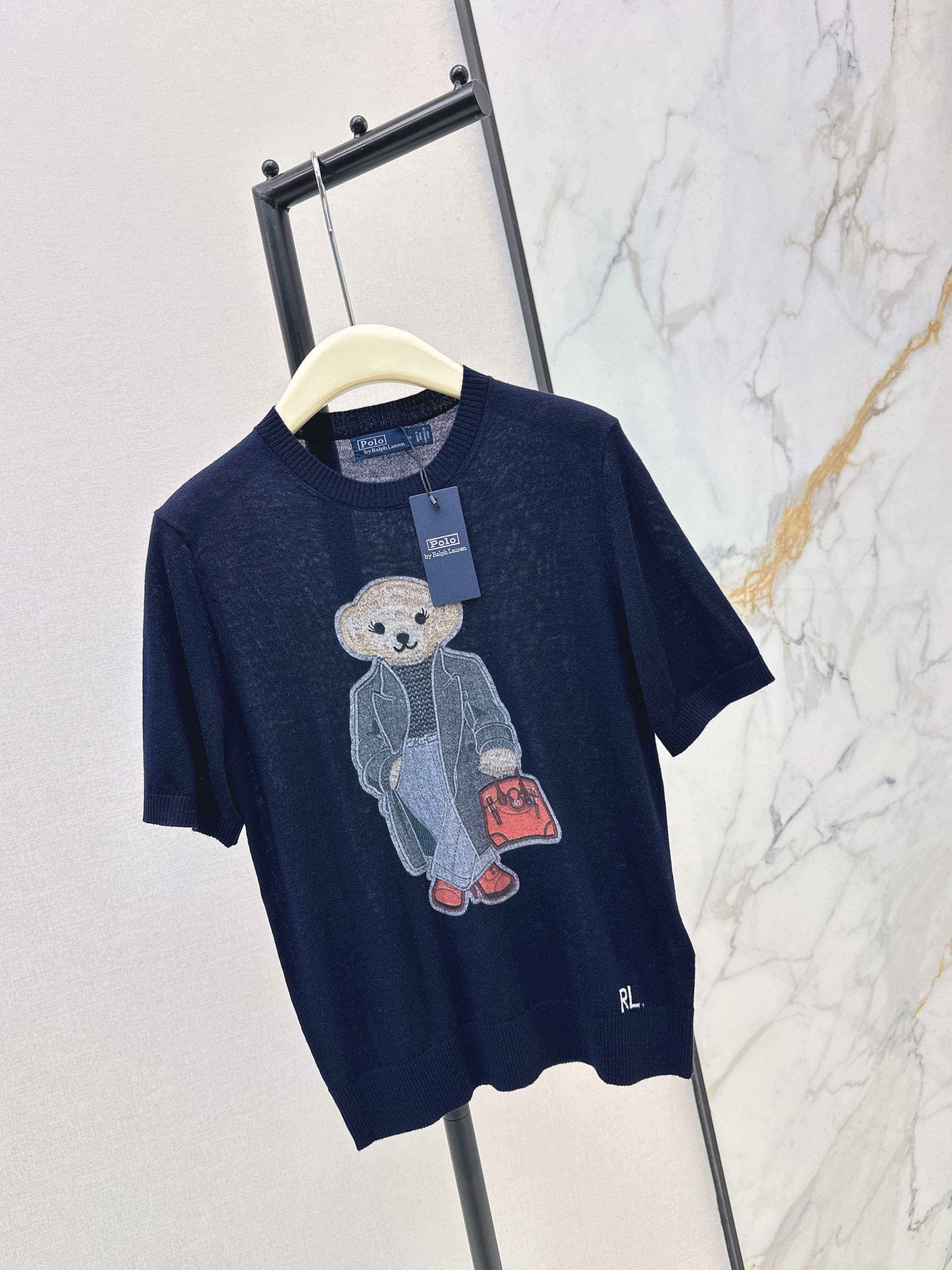 Ralp New embroidery knitwear